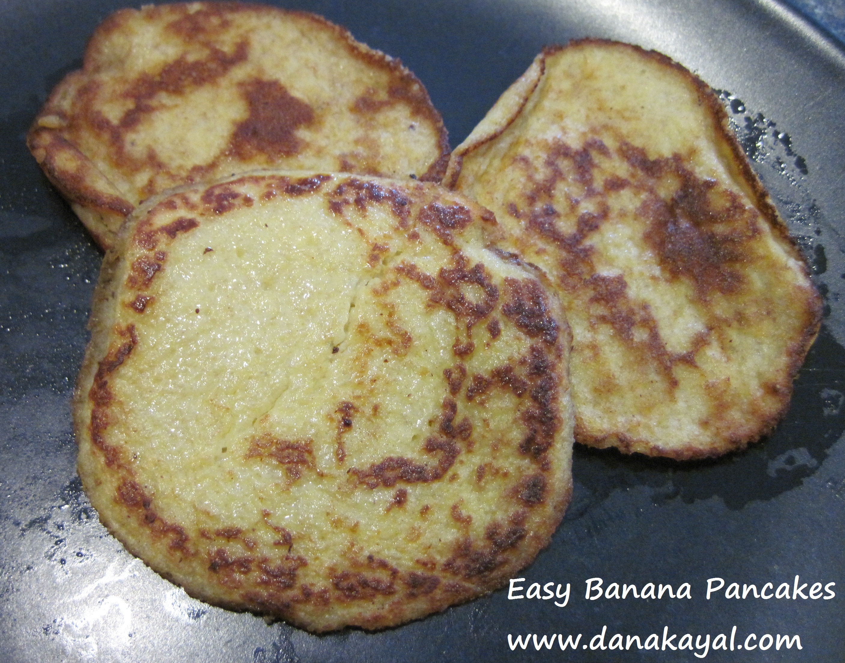 Easy Banana Pancakes Recipe