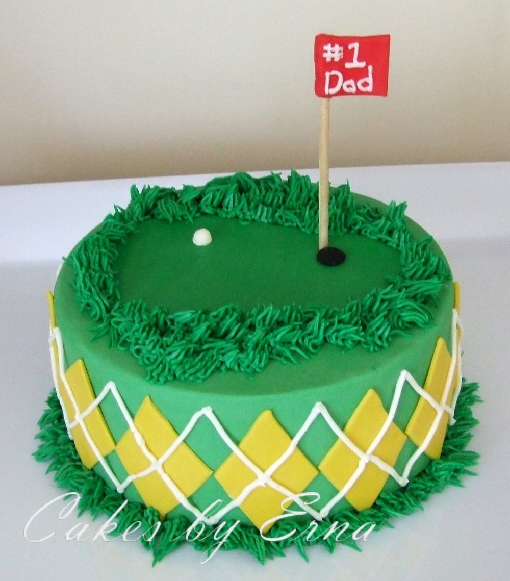 11 Photos of Father's Day Cakes Golf