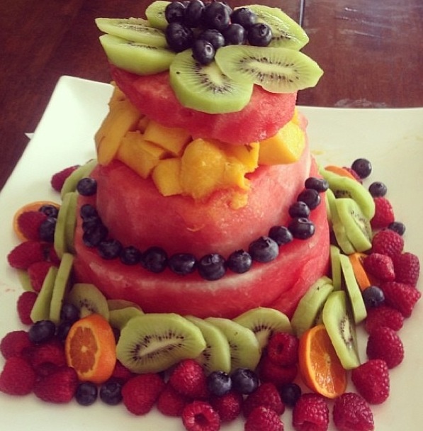 Fresh Fruit Cake