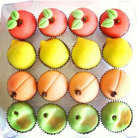 Fruit Cupcakes