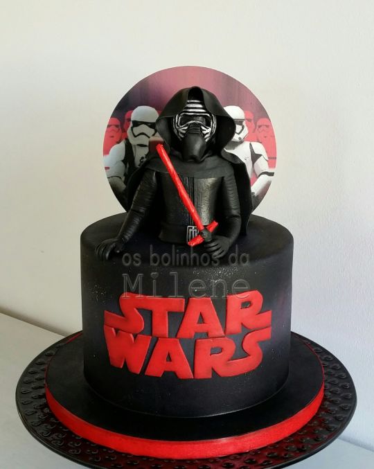 Kylo Ren Birthday Cake