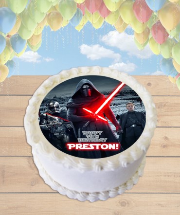 Kylo Ren Birthday Cake