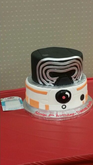 Kylo Ren Star Wars Birthday Cake