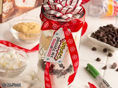 Pancake Mix Gift Jars