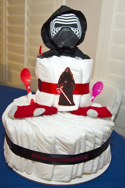 Star Wars Diaper Cake