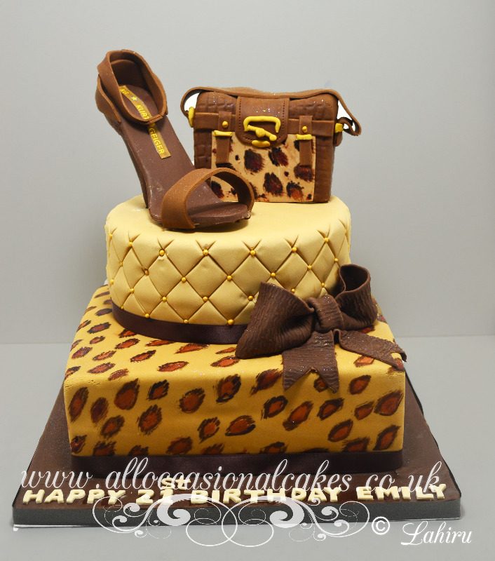 6 Photos of Leopard Print Cakes For Adults