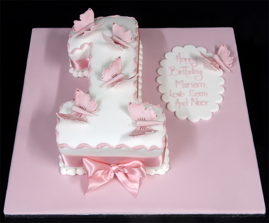 10 First Birthday Birthday Cakes For Girls Photo Baby Girl First