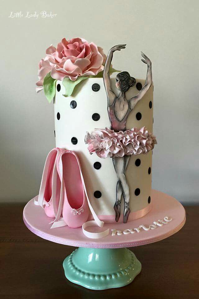 Ballerina Birthday Cake Idea