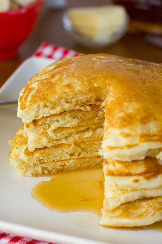 Buttermilk Pancake Recipe From Scratch