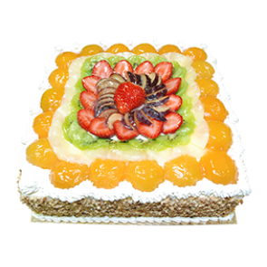 Cake with Fruit On Top