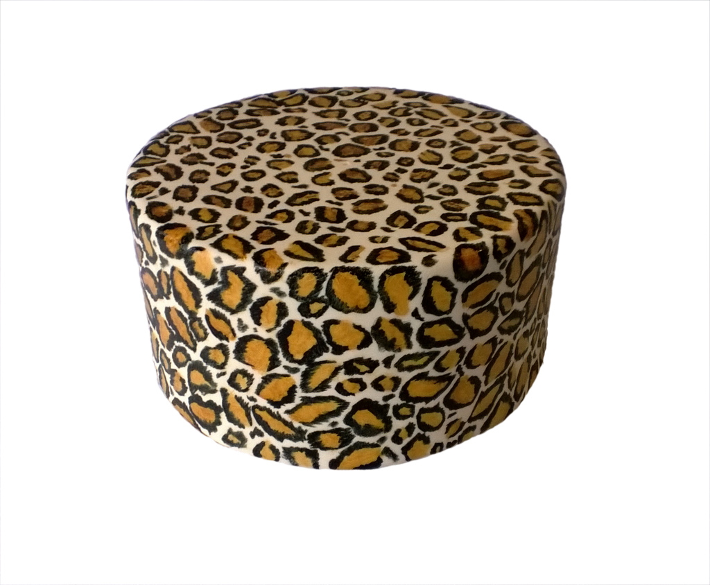 Cheetah Print Fondant Cake