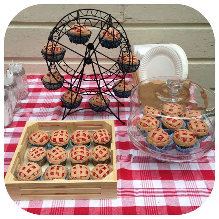 10 Country Cupcakes Birthday Party Photo Country Themed Birthday