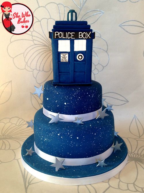 Doctor Who Birthday Cake