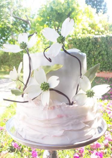 Dogwood Flower Cake