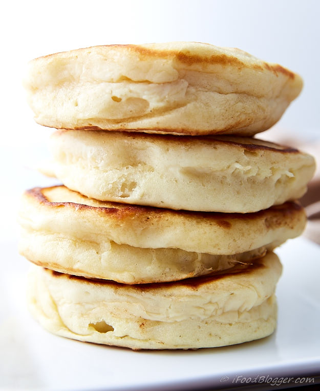 Fluffy Buttermilk Pancakes From Scratch