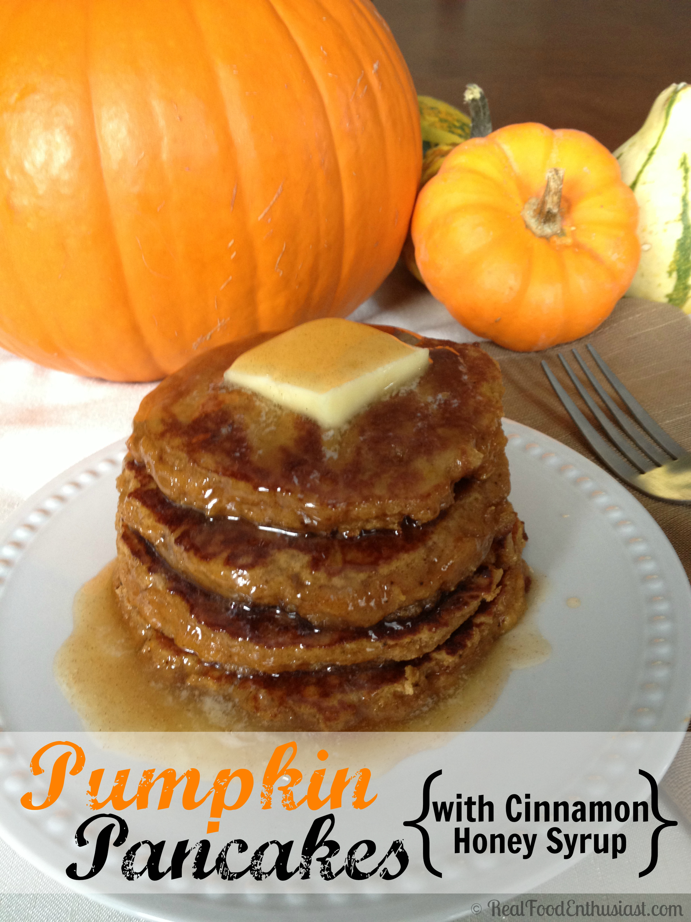 Grain Free Pumpkin Pancakes