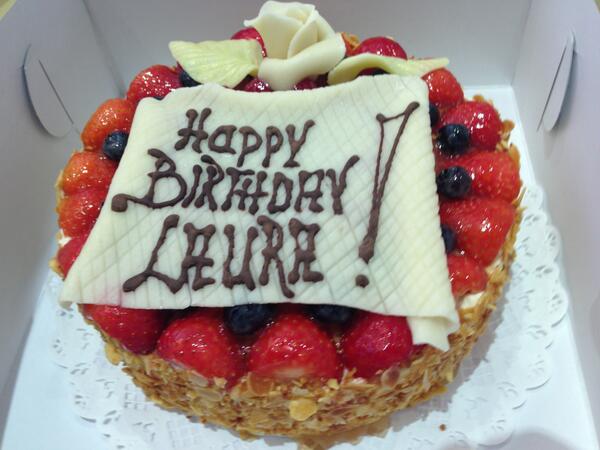 Happy Birthday Laura Cake