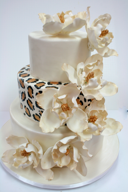 Leopard Print Wedding Cake Ideas