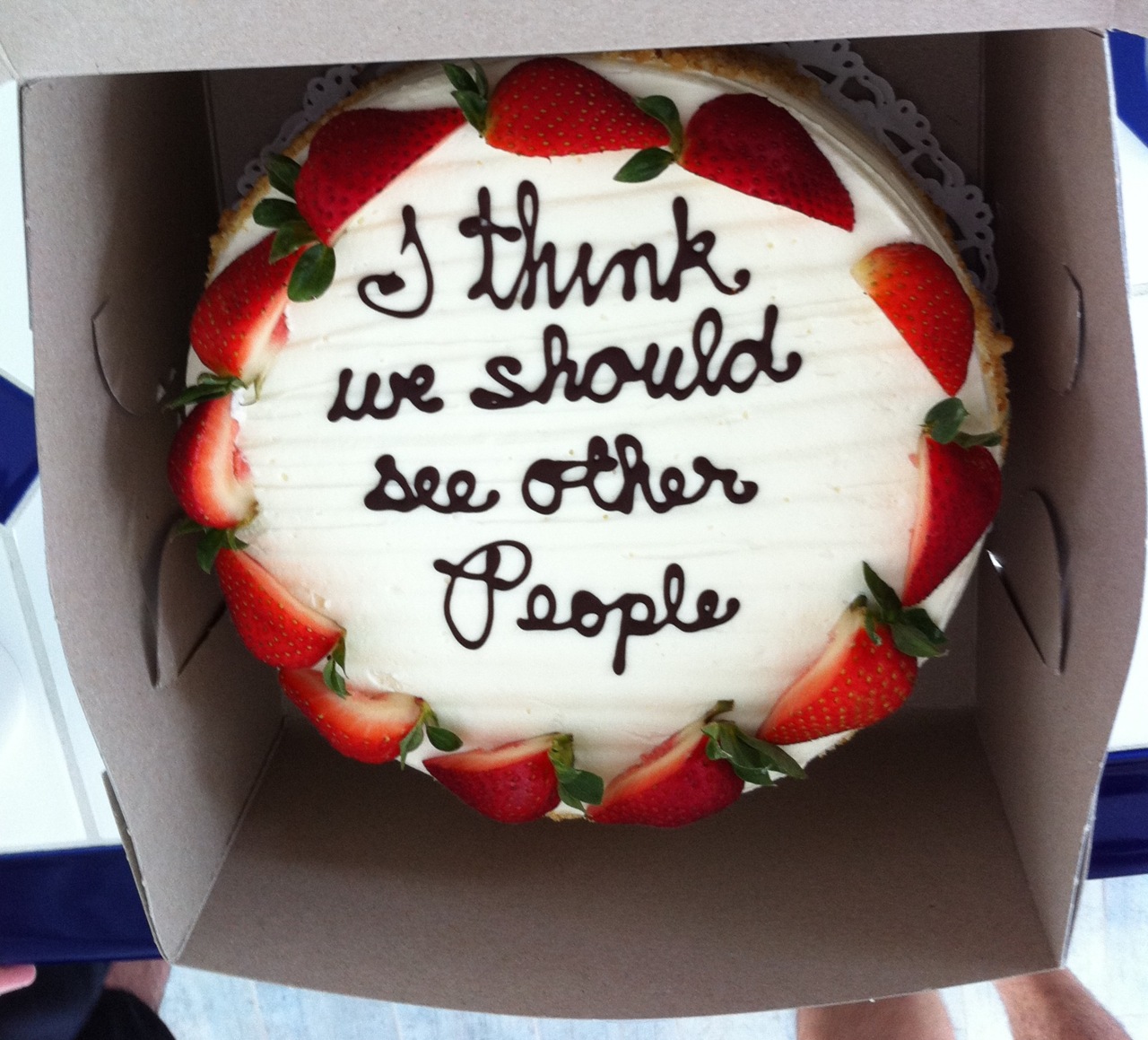 Painfully Honest Cake Messages