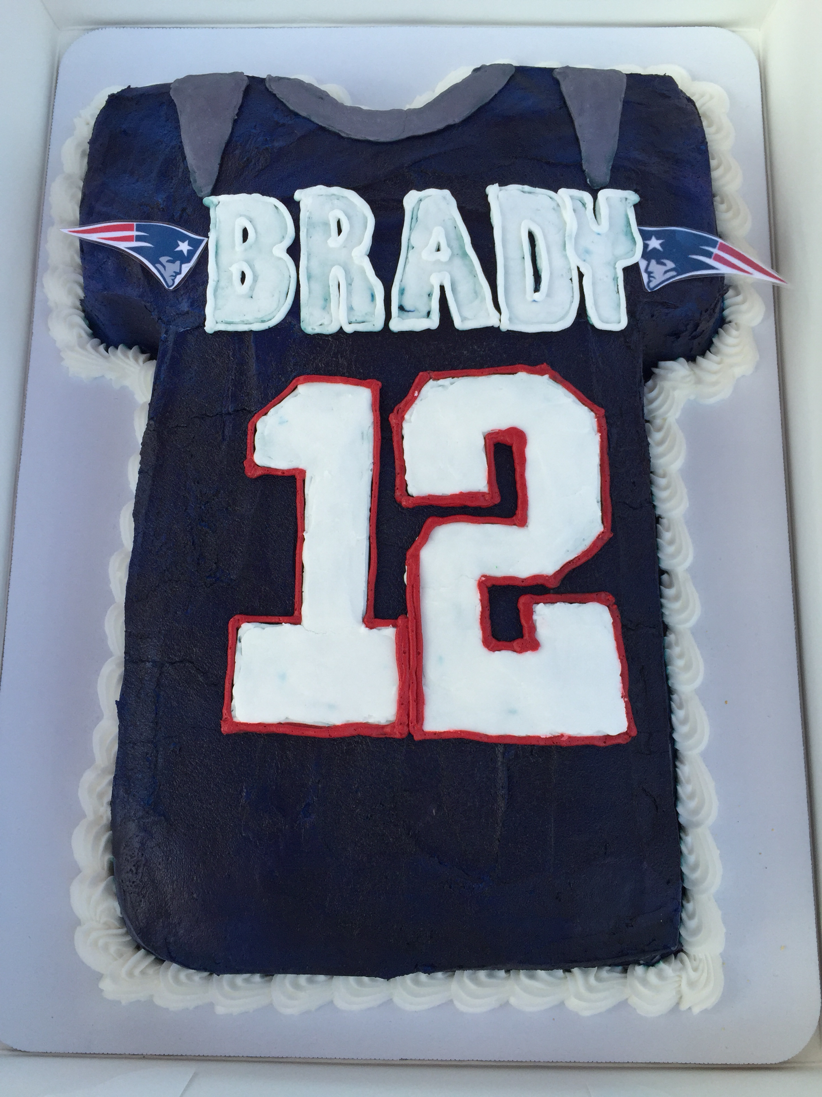 Tom Brady Birthday Cake