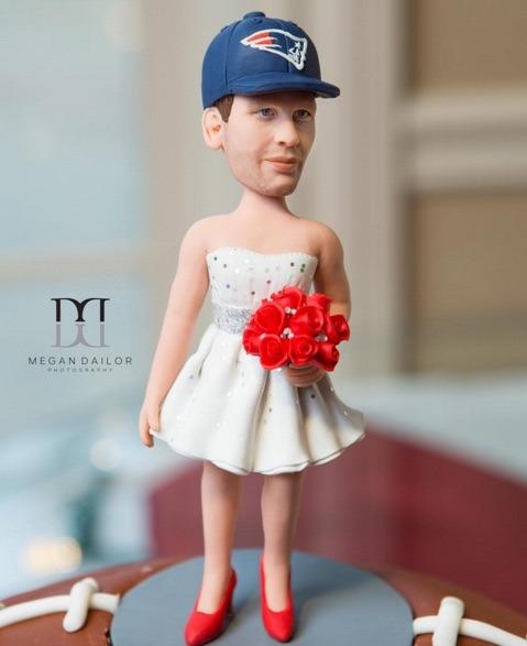 Tom Brady Wedding Cake