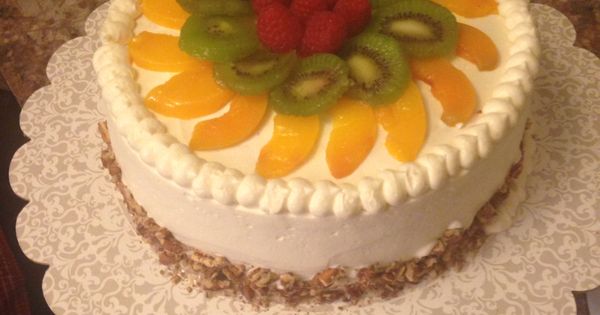 Tres Leches Cake with Fruit