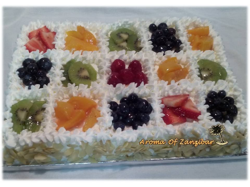 Tres Leches Cake with Fruit