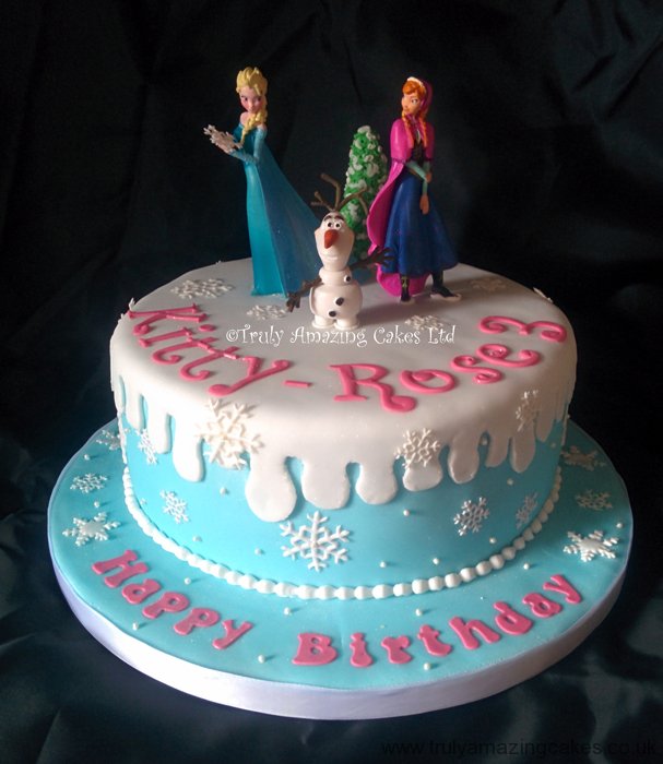 Amazing Birthday Cake Frozen