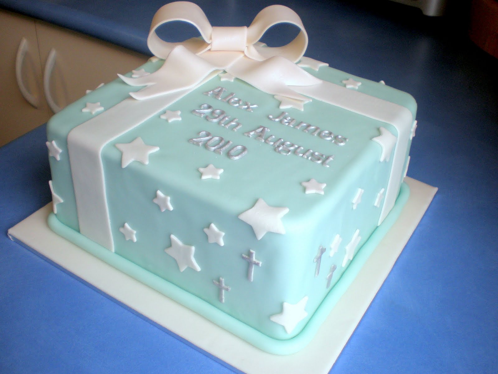 Boys Christening Cake Ideas