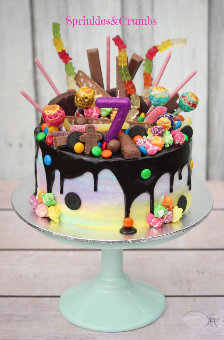 Candy Drip Cake