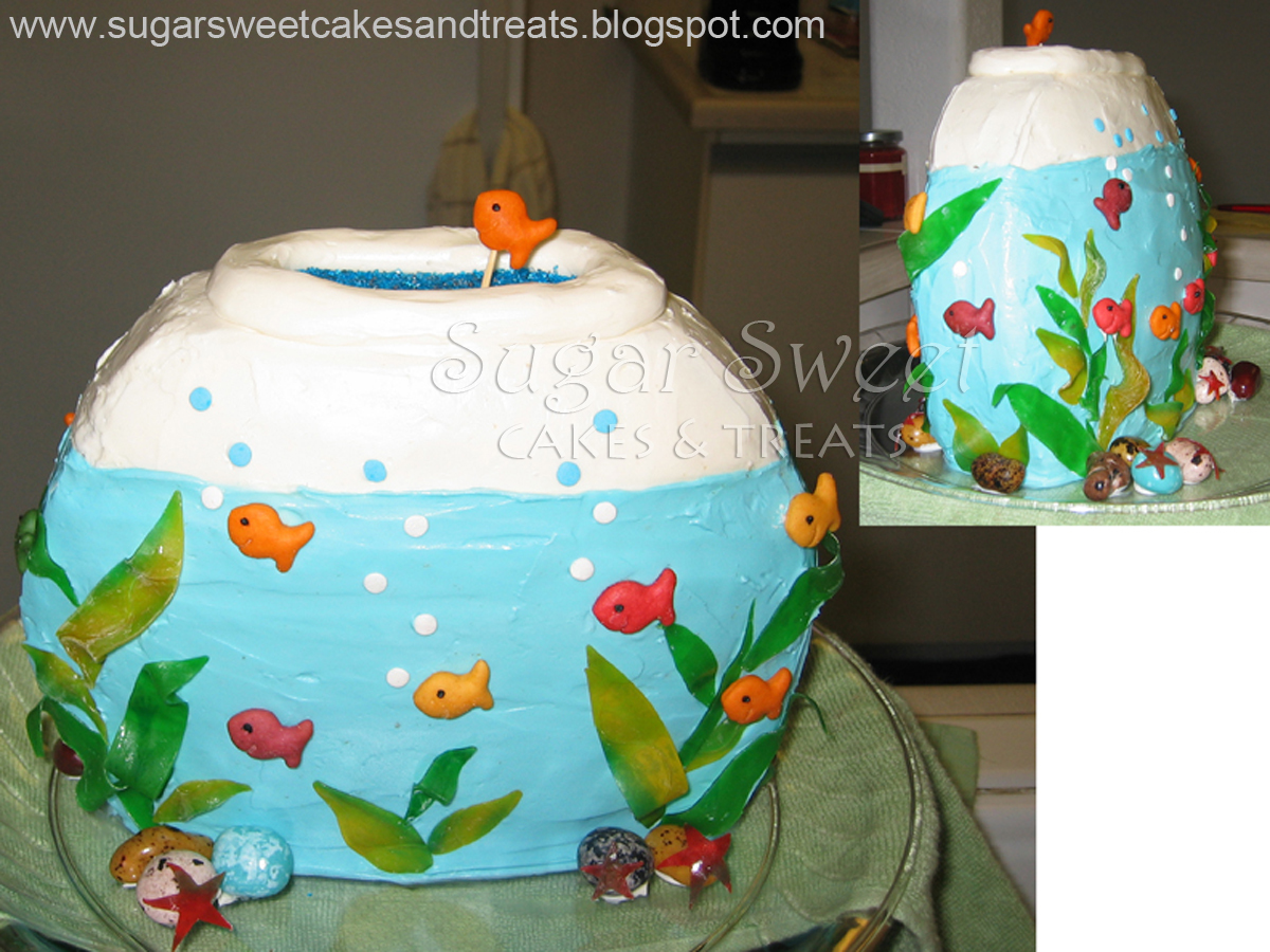 Decorating Cakes with Fish Pictures