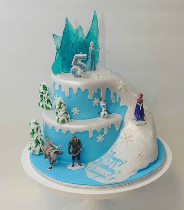 Disney Frozen Birthday Cakes for Girls