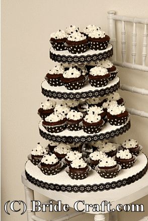 12 Diy Cupcake Towers Wedding Cakes Photo How To Make Cupcake