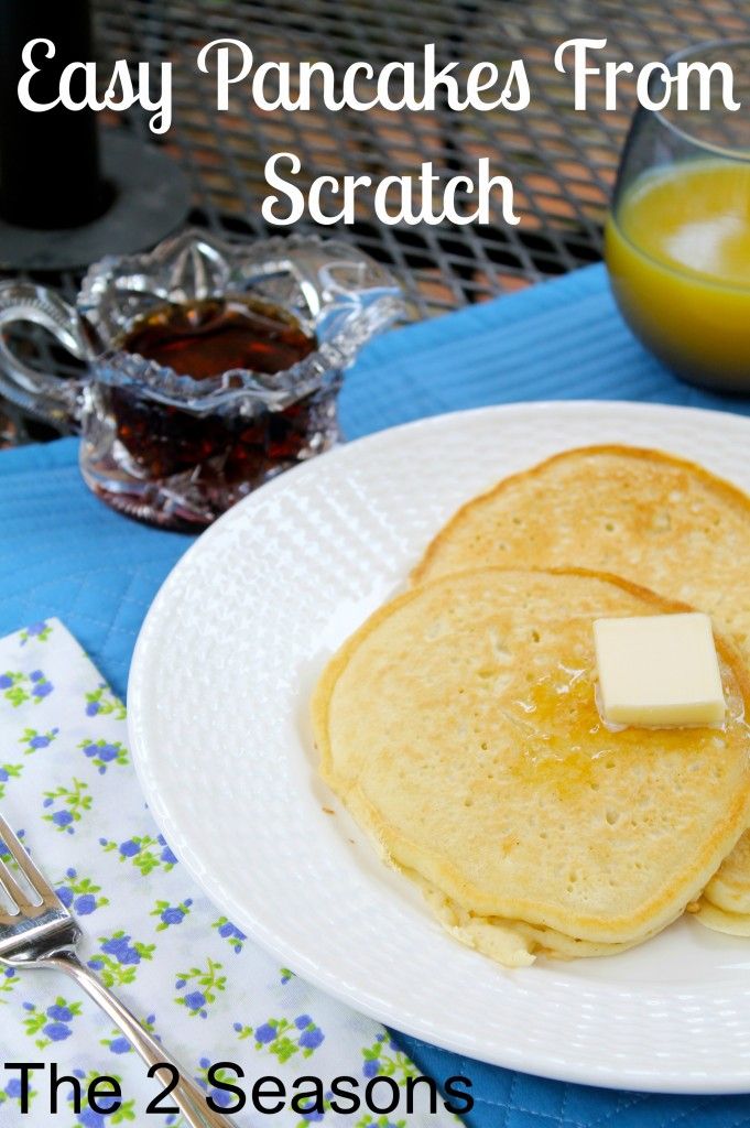 Easy Pancake Recipe From Scratch