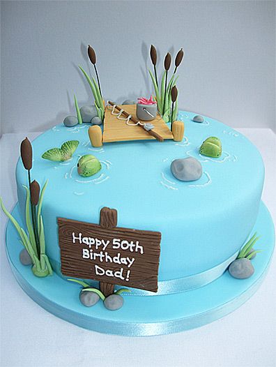 Fishing Theme Birthday Cake Ideas