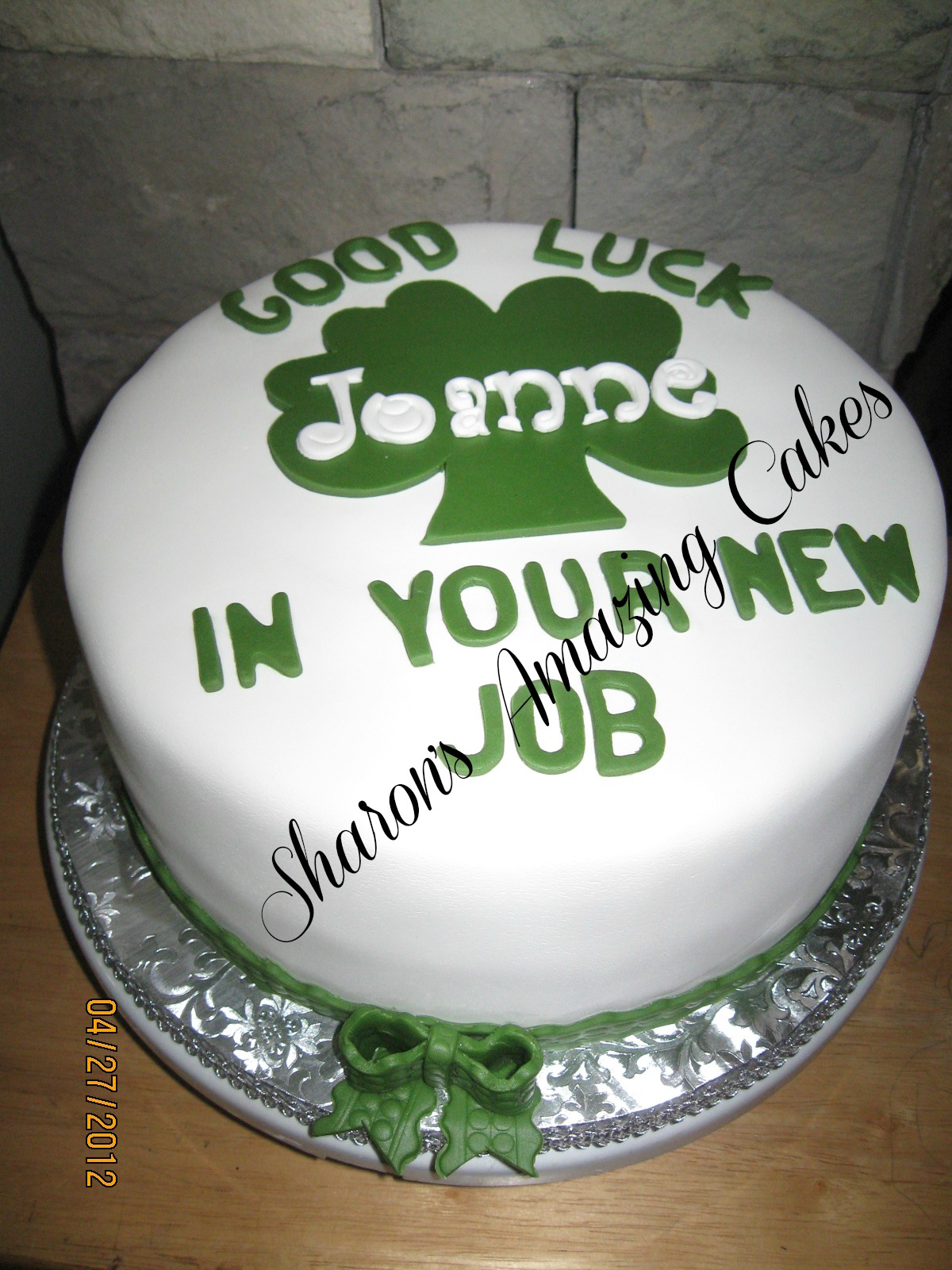 New Job Cake