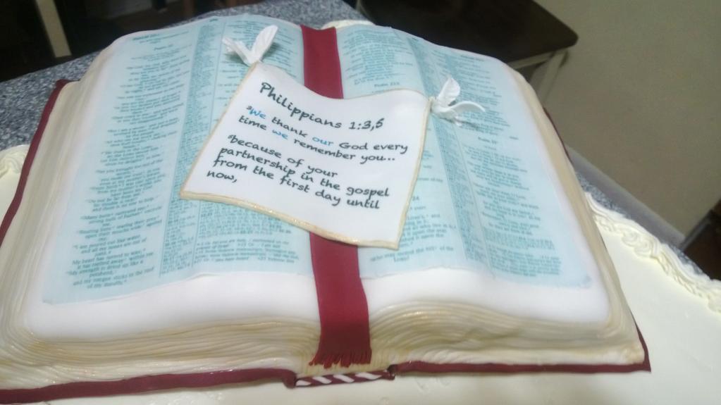 Pastor Appreciation Cake