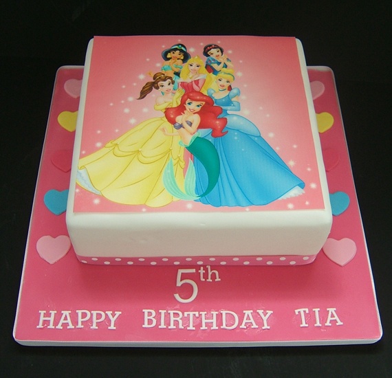 Princess Sheet Cake