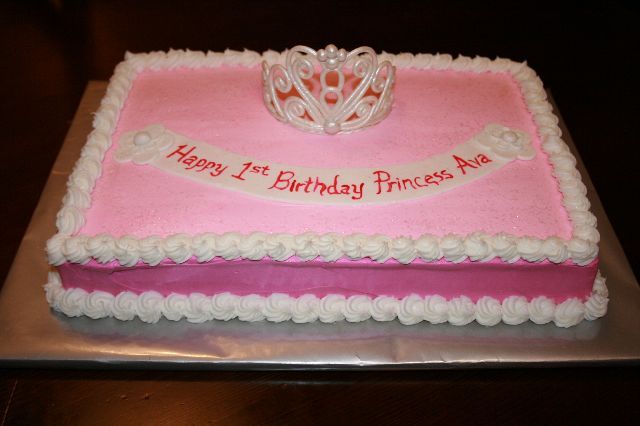 Princess Sheet Cake