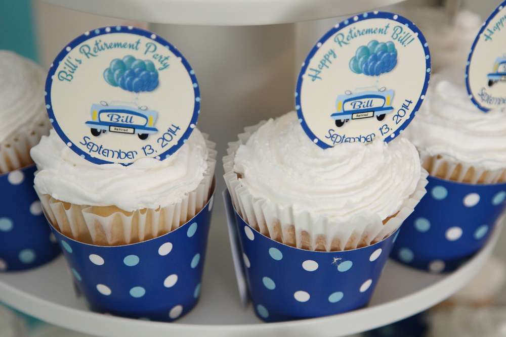 Retirement Party Cupcake Ideas