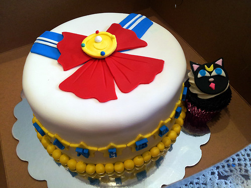 Sailor Moon Birthday Cake