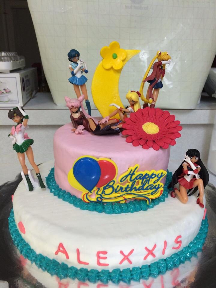 Sailor Moon Birthday Cake