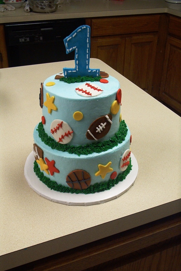 Sports Birthday Cake