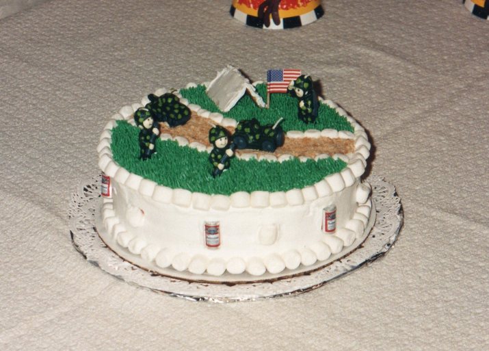 Army Birthday Cake