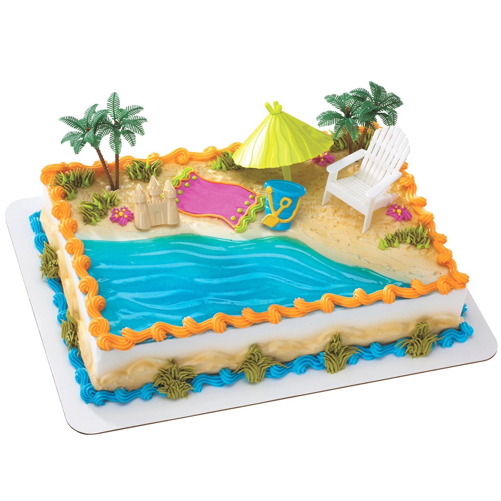 Beach Chair Birthday Cake