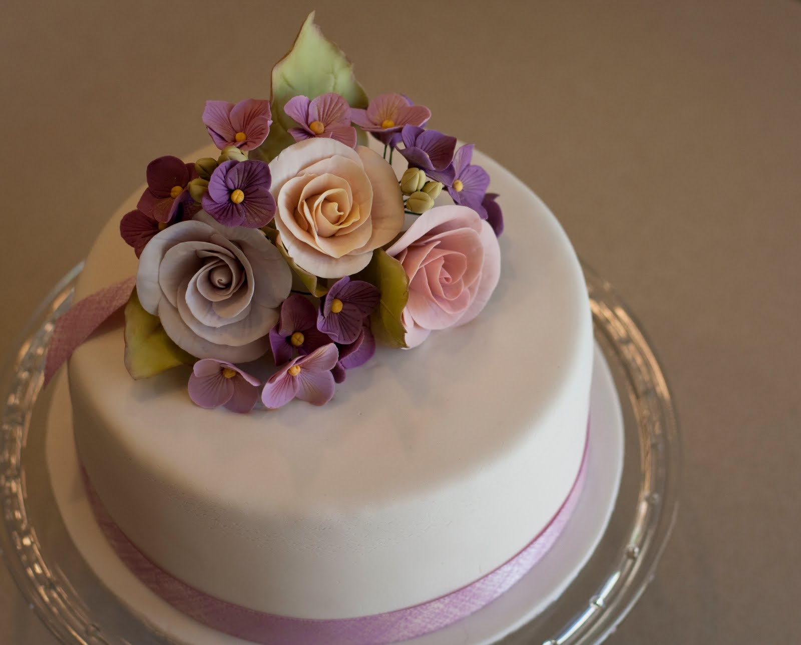 Beautifully Decorated Cake