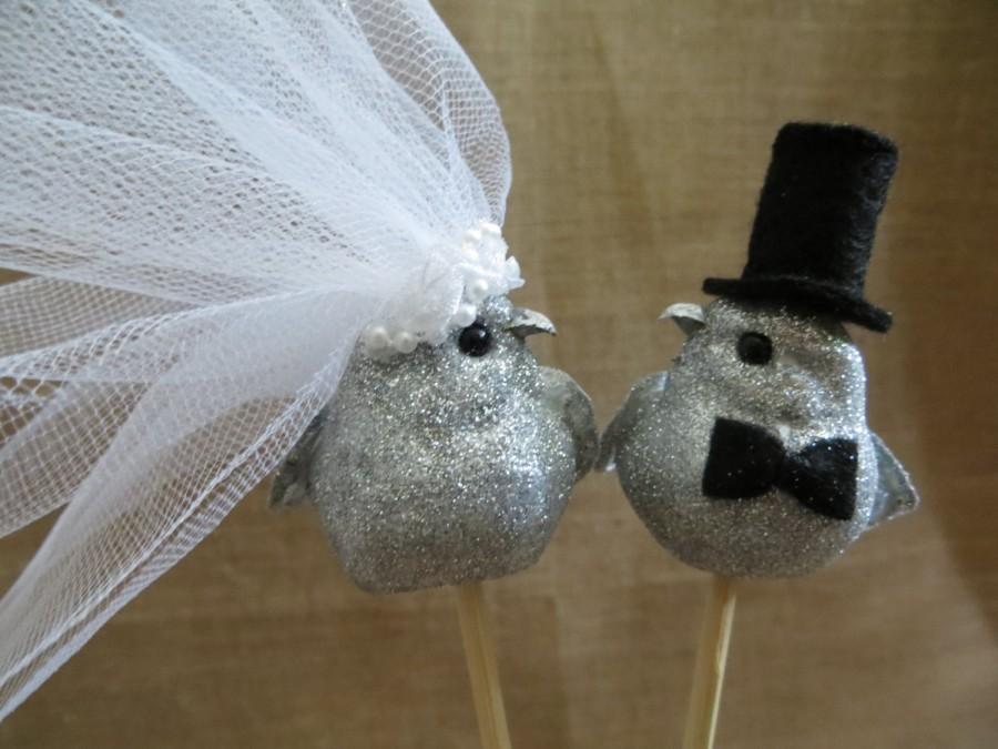 Bird Wedding Cake Toppers