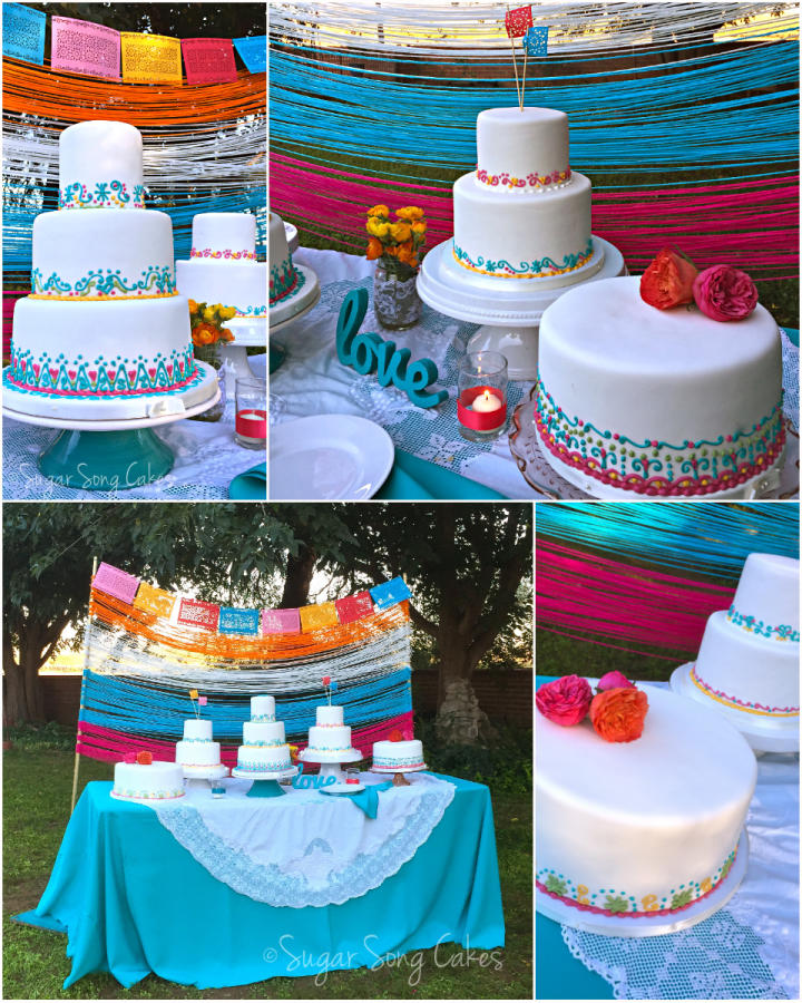 Fiesta Cake Table