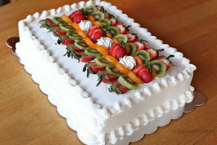 10 Photos of Fruit Cakes On Top Sheet