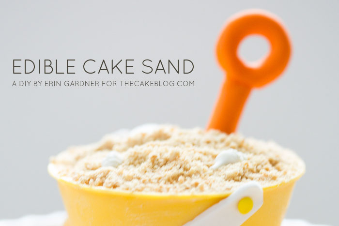 10 Photos of Edible Sand For Cakes Decorations